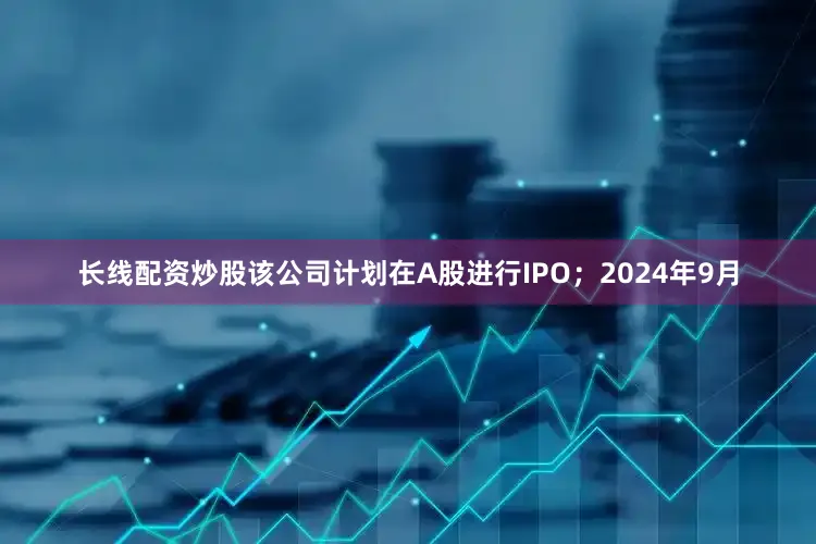 长线配资炒股该公司计划在A股进行IPO；2024年9月
